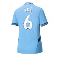 Manchester City Nathan Ake #6 Hemmatröja Kvinnor 2024-25 Korta ärmar